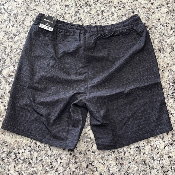Hurley Mens Pull On Hybrid Walk Short Size Medium Charcoal Gray NWT - Picture 6 of 8
